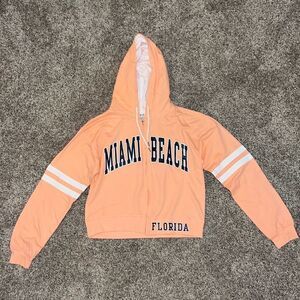 Women’s Exist Miami Beach Cropped Hooded Jacket